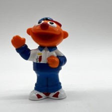 Sesame Street Ernie Toy Jim Henson Vintage Racing Outfit Figure Children TV picture