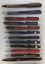 12 Vintage Sanford Logo Mechanical Pencil 0.5 Extend Technician Digit, Clickster picture