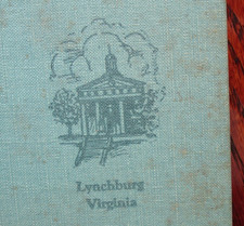1936 Lynchburg Va THE SAGA OF A CITY local History Photo book Downtown Aerial pg picture