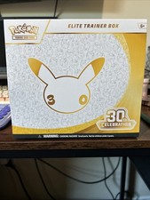 Pokémon ETB Empty Card Storage Box 30th Anniversary with Player Guide Booklet picture