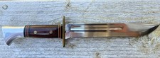Very Rare Western Knife W46-8 New With Rosewood Handle Beautiful picture