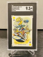 1939 CASTELL BROS MICKEY'S FUN FAIR DISNEY DONALD DUCK SGC 9.5 HIGHEST GRADED picture