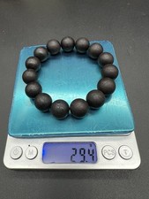 29.4g 15mm Burma's Jiang Zhen Xiang Bracelet 缅甸野生满结油奇楠级降真香圆珠手串 picture