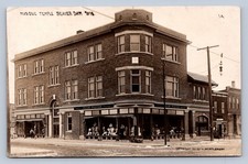 J90/ Beaver Dam Wisconsin RPPC Postcard c1910 Masonic Temple Building 396 picture