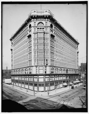 Photo:Cleveland Ohio Rose Building 1900s Downtown Skyscraper Street View picture