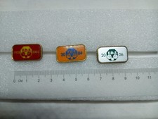 3 vintage FDF (Francis Drake Feeration) Bowling Year badges picture