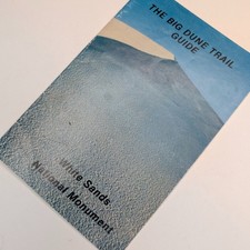 Vtg 1988 White Sands National Monument Big Dune Trail Guide Brochure New Mexico picture