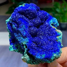220G BEST Natural Azurite/Malachite crystal minerals specimens picture