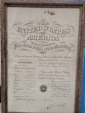 1873 US Passport Dr J. Walker Humrichouse Hagerstown MD MedChi Pres OTTOMAN VISA picture