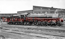 Southern Ry 6272 2-8-2 Class Ms Atlanta GA 9-2-1947 New 5x8 Photo picture