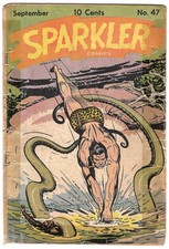 Sparkler Comics #47 (1945) United Features Poor picture