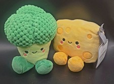 Hallmark - Better Together Broccoli 🥦 & Cheese 🧀 Magnetic Plush Stuffy Set NWT picture