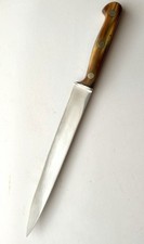 Vintage Hoffritz 8” Horn Stainless Steel Germany Knife NICE  picture