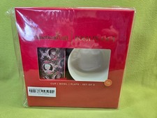 Posh Peanut x American Girl Set: 3pc Dinnerware Set - Cup, plate, bowl-NIB picture