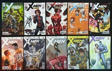 X-MEN GOLD #21-30 Hi-Grade 10 Issue Lot #30-J Scott Campbell Variant Marvel 2018 picture