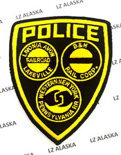 LIVONIA AVON LAKEVILLE RAILROAD, B&H RAIL CORP, WNYP RR PATCH (RR) picture