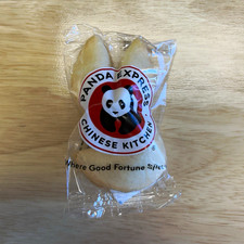 Panda Express Fortune Cookie Package Error - Rare -2 Perfect Cookies picture