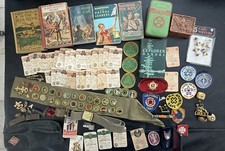 REDUCED AGAIN HUGE LOT Vintage 1950’s BOY SCOUT MEDALS-EAGLE-27 BADGES-EXPLORER picture