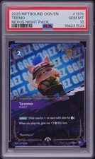 2025 RIFTBOUND: LEAGUE OF LEGENDS OGN-ORIGINS #197B TEEMO - SCOUT PSA 10 picture