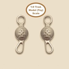 HORSING AROUND Traditional 1:9 (Toy) Model Horse Scale WESTERN CELTIC KNOT BIT picture