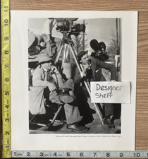 Gary Cooper & Director Frank Capra On Set Mr. Deeds 1936 Book Photograph picture