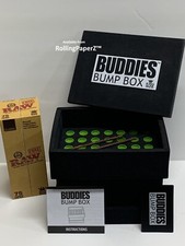 New BUDDIES BUMP BOX CONE Filler plus ONE BOX of 75 RAW Classic KING SIZE CONES picture
