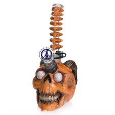 Phoenix Star 3D Water Bong Back bone Horn Skull 11