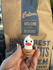 Culver’s Duck ‘Custard Duck In A Waffle Cup’ Rubber Duck Limited Edition picture
