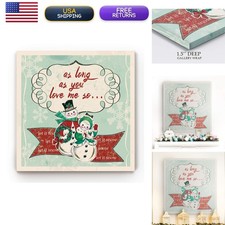 Renditions Gallery Christmas & Holiday Canvas Wall Art- Winter Christmas Tree picture
