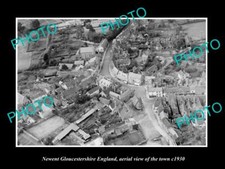 OLD LARGE HISTORIC PHOTO OF NEWENT GLOUCESTERSHIRE ENGLAND VIEW OF TOWN c1930 1 picture