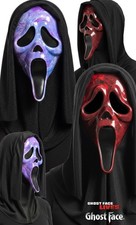 Ghostface Both Red and Purple Marble Mask Fun World  In Stock  picture