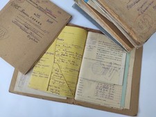 10 folders with Soviet vintage documents 1940s-1980s picture