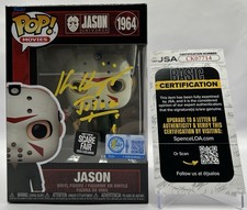 KEN KIRZINGER SIGNED JASON VOORHEES POP FUNKO FIGURE FREDDY VS JASON - JSA COA picture