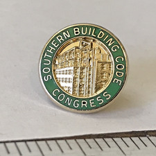Southern building code congress lapel Hat Jacket Tie Pin (G6) picture