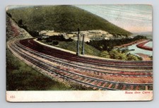 Postcard Horse Shoe Curve - Near Altoona, Pennsylvania - Posted 1909 picture