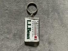 Vintage LL Bean Early Winters Thermometer Vtg Keychain picture