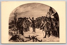 Battle of Leuthen 1757 Frederick the Great Prussian Army Vintage Postcard picture