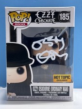 Funko Pop  OZZY OSBOURNE - OZZY ORDINARY MAN #185 SIGNED COA AUTHENTICATED picture
