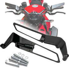 Motorcycle Mirrors Stealth Wind Wing Side Rearview Mirrors Compatible with Ducat picture