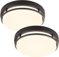 2Pack LED Flush Mount Ceiling Light Fixture 13Inch 20W picture