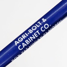 c1970s Carroll, Iowa Agri-Bolt & Cabinet Co Mfg Hardware Advertising Pen IA G26 picture