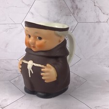 Vintage Goebel Friar Tuck Monk #S 140/0 Creamer Server W. Germany 4” H picture