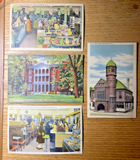 1940's East Greenwich RI Linen Postcards - 4 Different - You Pick picture