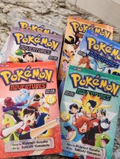 Pokemon Adventures- Gold & Silver Paperback Books.  Volumes 9-14 picture