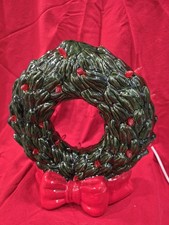 Vintage Ceramic Christmas wreath, 12