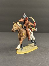 RARE King Country Toy Soldiers Native American Archer on Horse w/ Box TW10  picture