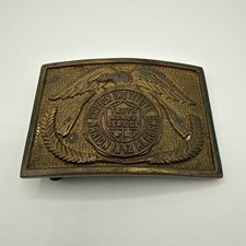 1920s-30s Marion Military Institute Belt Buckle Hamlin Greensboro NC MMI picture