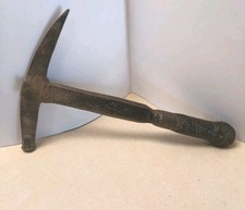 Roofing Slate Hammer Unbranded Vintage 13 Inches Long Repaired Carpentry Tool picture