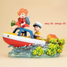 H18CM Ponyo on the Cliff Ponyo Sosuke Statue Figurine Figure Model Collectibles picture