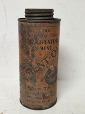Antique Se-mentol Radiator Cement Can Marietta Ohio picture